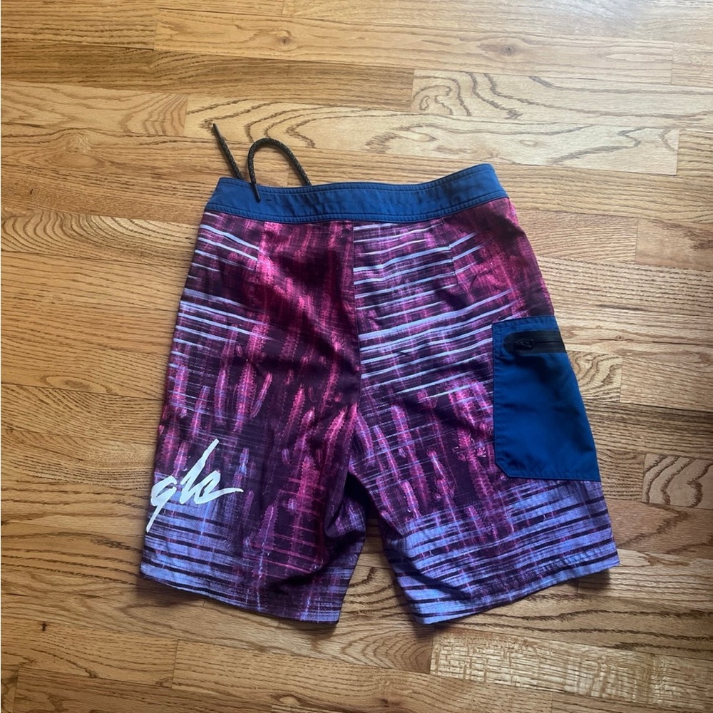 American Eagle board shorts.